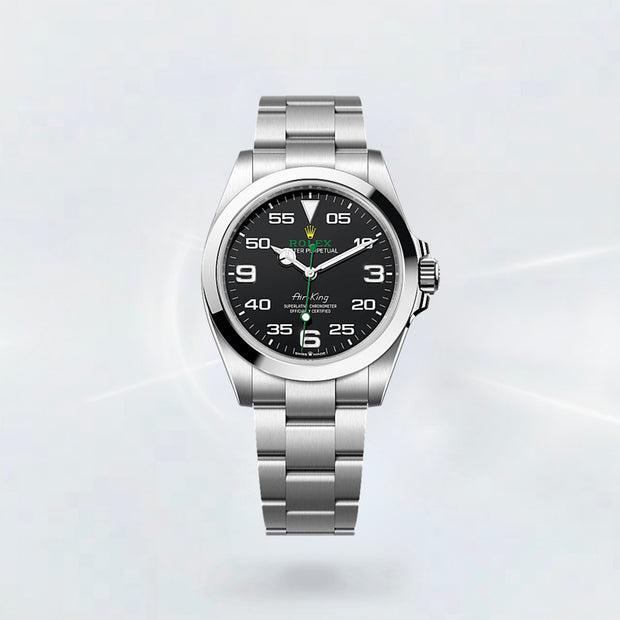 Rubber B Entegre Kauçuk Kayış | Rolex Air-King 116900 Uyumlu