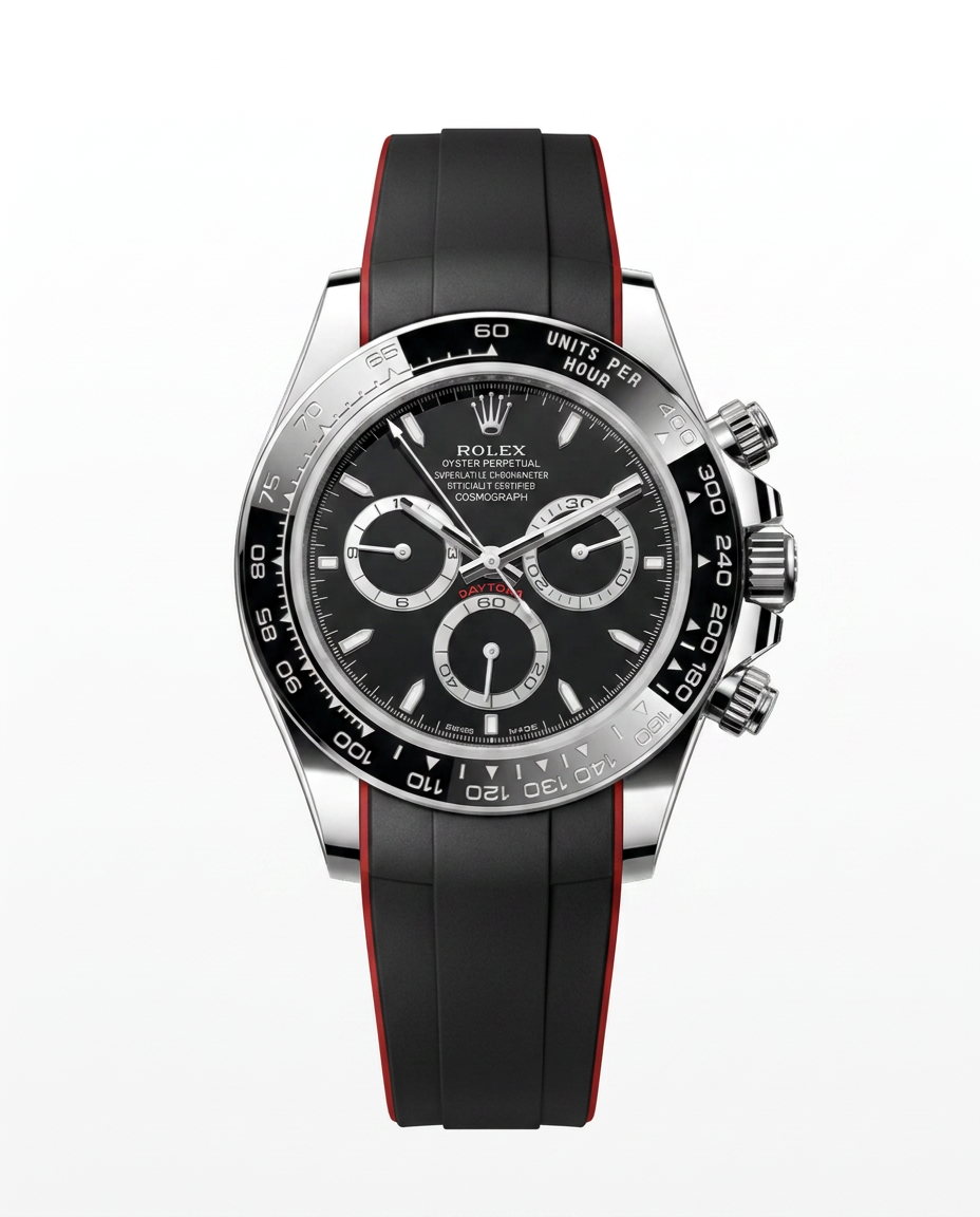 Rubber B Entegre Kauçuk Kayış | Rolex Daytona 126500 ile Uyumlu