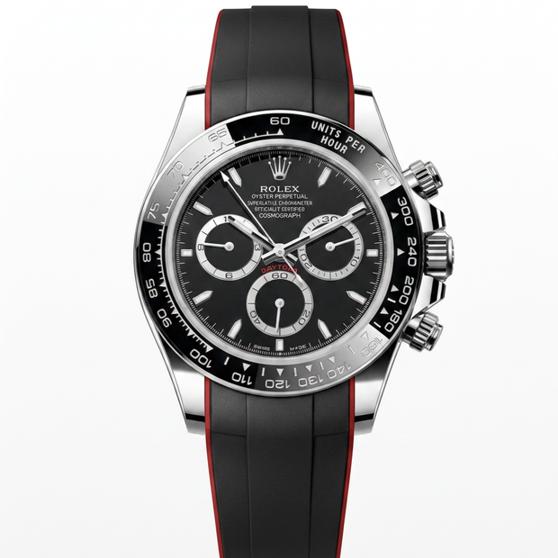 Rubber B Entegre Kauçuk Kayış | Rolex Daytona 126500 ile Uyumlu