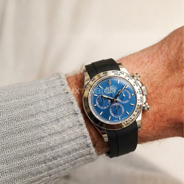 Daytona (1265xx) White Gold, Platinum, Rose Gold (2023 Sonrası) ile Uyumlu
