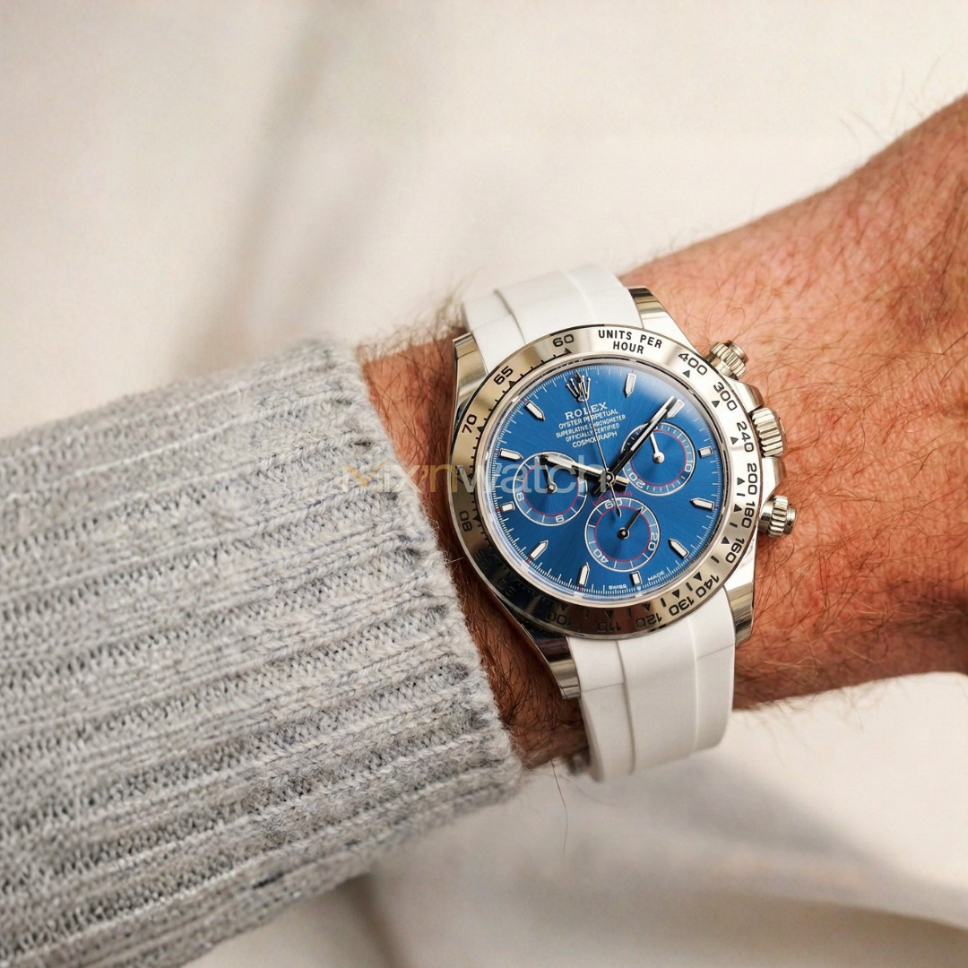 Daytona (1265xx) White Gold, Platinum, Rose Gold (2023 Sonrası) ile Uyumlu