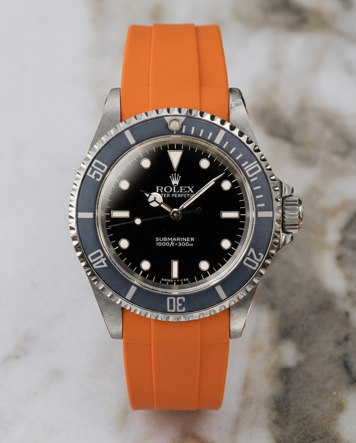 Rubber B Entegre Kauçuk Kayış | Rolex Submariner 40 mm (2010 ve Öncesi) ile Uyumlu