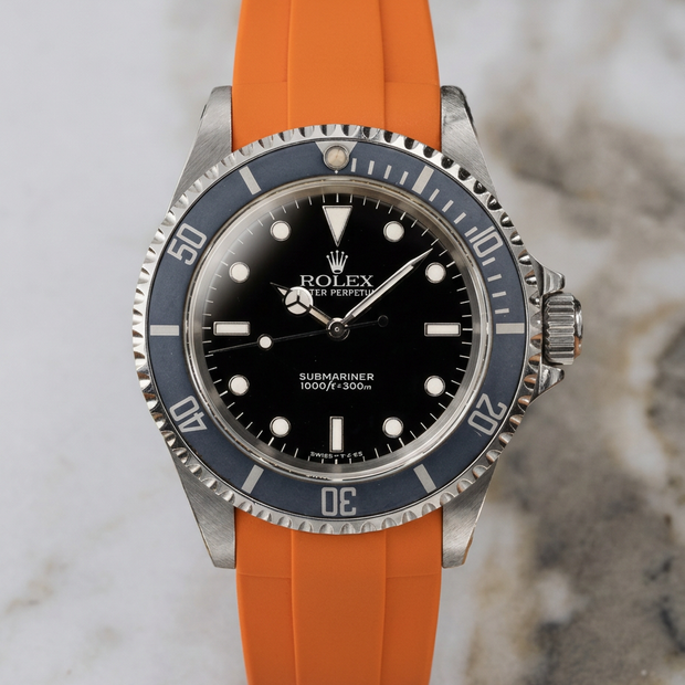 Rubber B Entegre Kauçuk Kayış | Rolex Submariner 40 mm (2010 ve Öncesi) ile Uyumlu