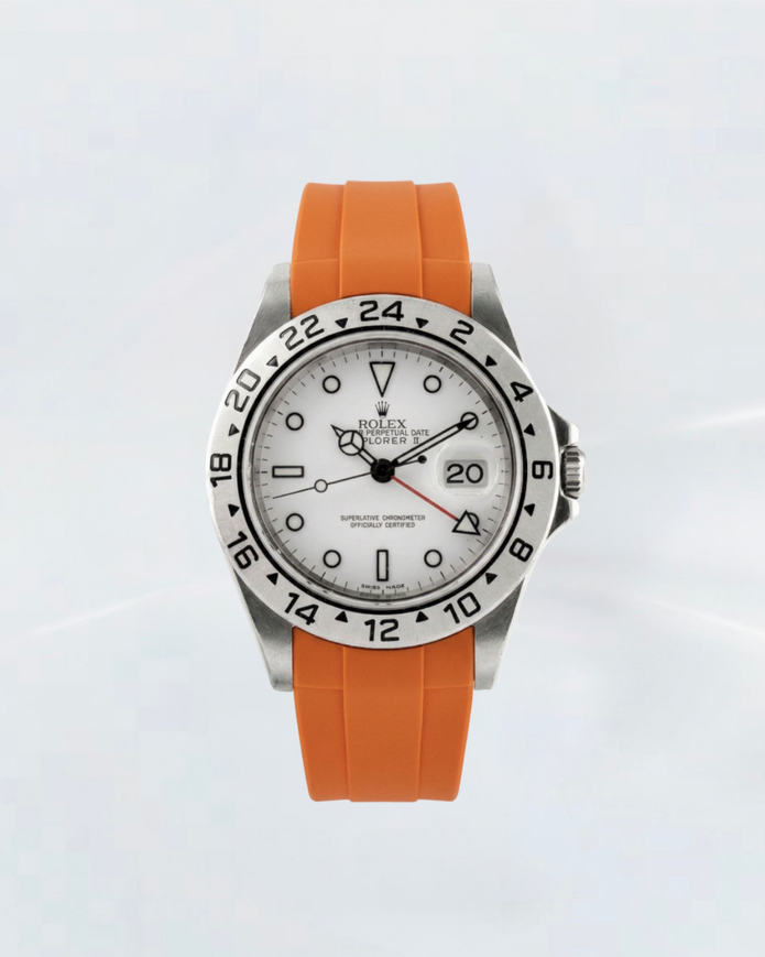 Explorer II 40 mm (Ref;16570) ile Uyumlu Kayış