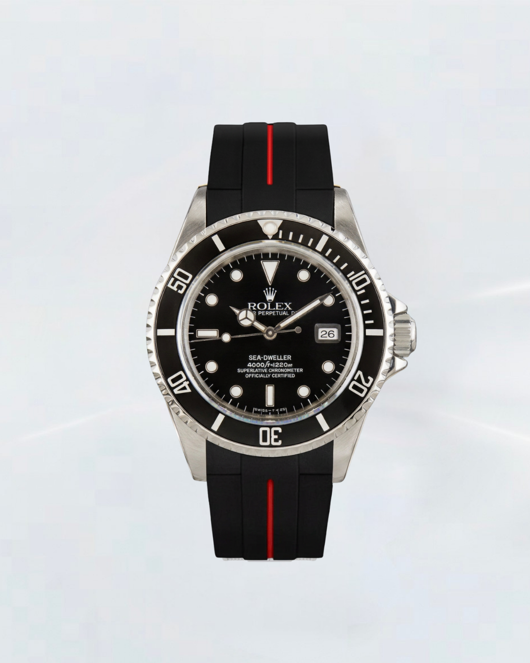 Sea-Dweller 40 mm (Ref;16600) ile Uyumlu Kayış