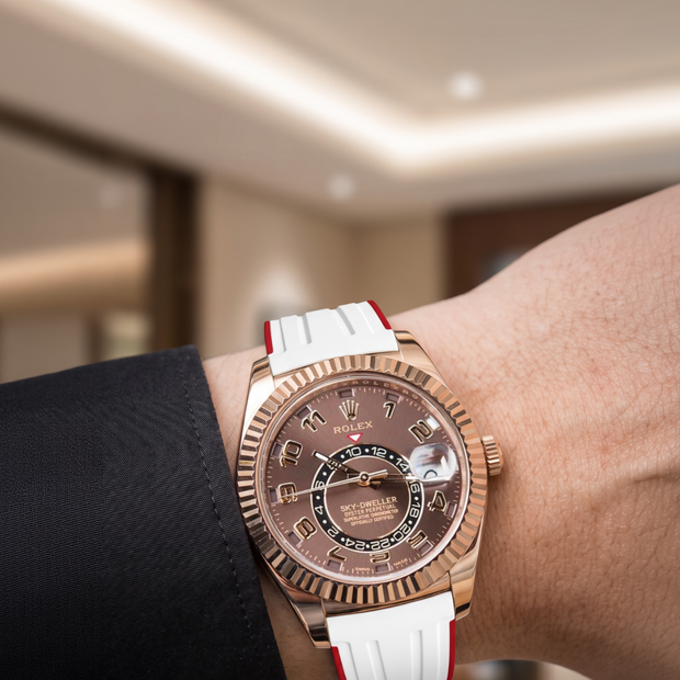 Sky-Dweller Yellow Gold, White Gold ve Rose Gold ile Uyumlu