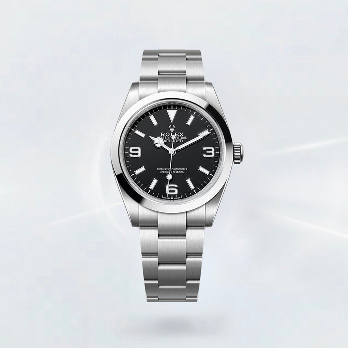 Rubber B Entegre Kauçuk Kayış | Rolex Explorer 224270 (40 mm) ile Uyumlu