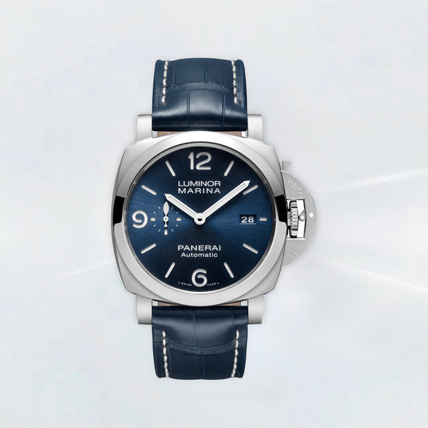 Rubber B Entegre Kauçuk Kayış | Panerai Luminor & Luminor Marina 44 mm TYPE 2 Panerai Klipsi ile Uyumlu
