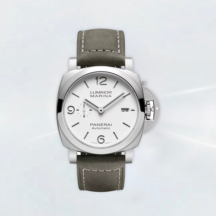 Rubber B Entegre Kauçuk Kayış | Panerai Luminor & Luminor Marina 44 mm TYPE 2 Tang Buckle Uyumlu