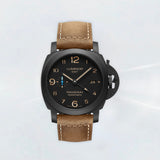 Rubber B Entegre Kauçuk Kayış | Panerai Luminor 1950 44 mm Tang Buckle Uyumlu