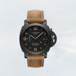 Rubber B Entegre Kauçuk Kayış | Panerai Luminor 1950 44 mm Tang Buckle Uyumlu