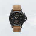 Rubber B Entegre Kauçuk Kayış | Panerai Luminor 1950 44 mm Tang Buckle Uyumlu