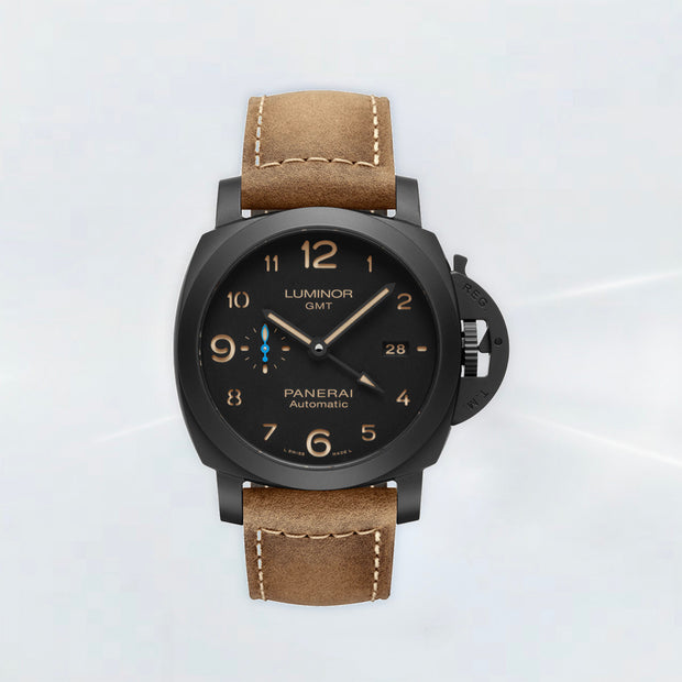Rubber B Entegre Kauçuk Kayış | Panerai Luminor 1950 44 mm Tang Buckle Uyumlu