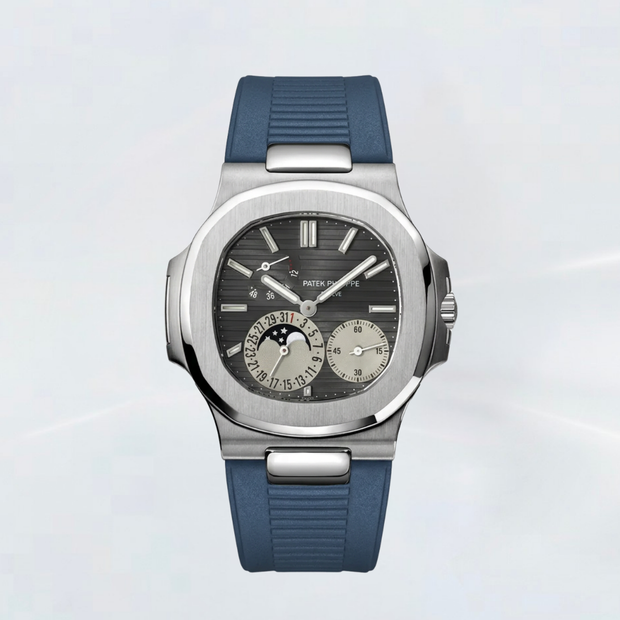 Rubber B Kauçuk Kayış | Patek Philippe Nautilus 5712 (Deri Kayışlı) Patek Klipsi ile Uyumlu