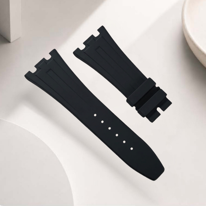 Rubber B | Audemars Piguet Royal Oak Alligator Deri Kayış 41 mm ile Uyumlu