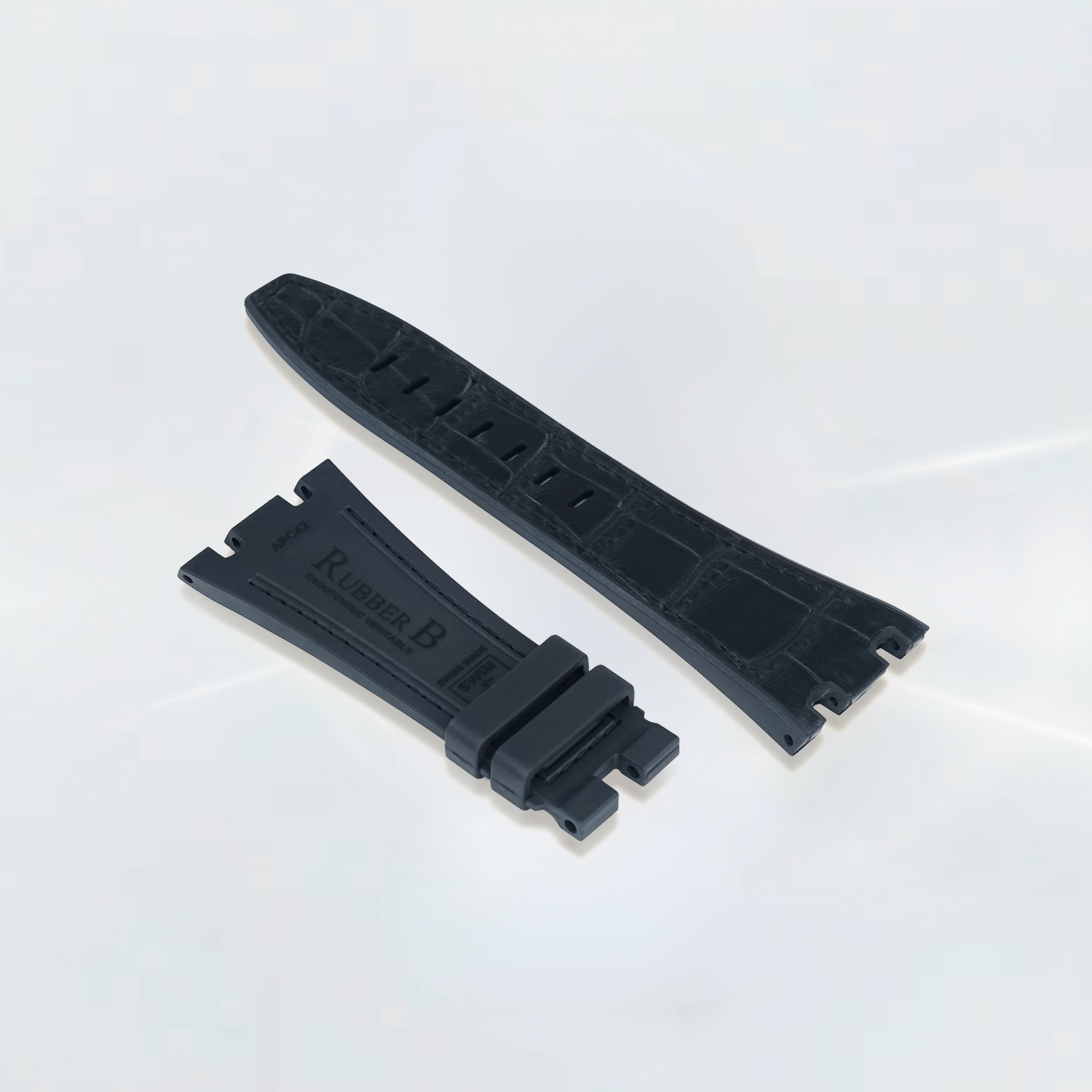 Rubber B Entegre Kauçuk Kayış | Audemars Piguet Royal Oak Offshore 42 mm ile Uyumlu