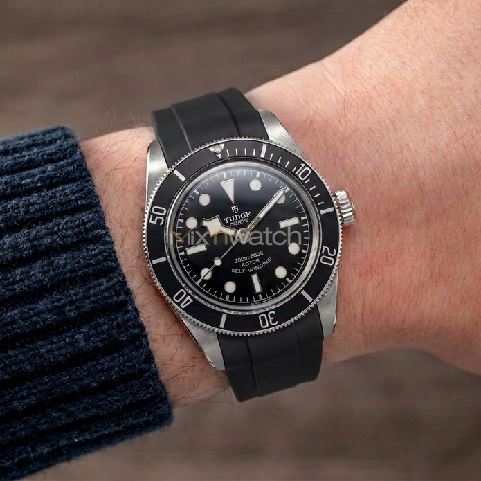 Tudor Black Bay Chrono 41 mm ile Uyumlu
