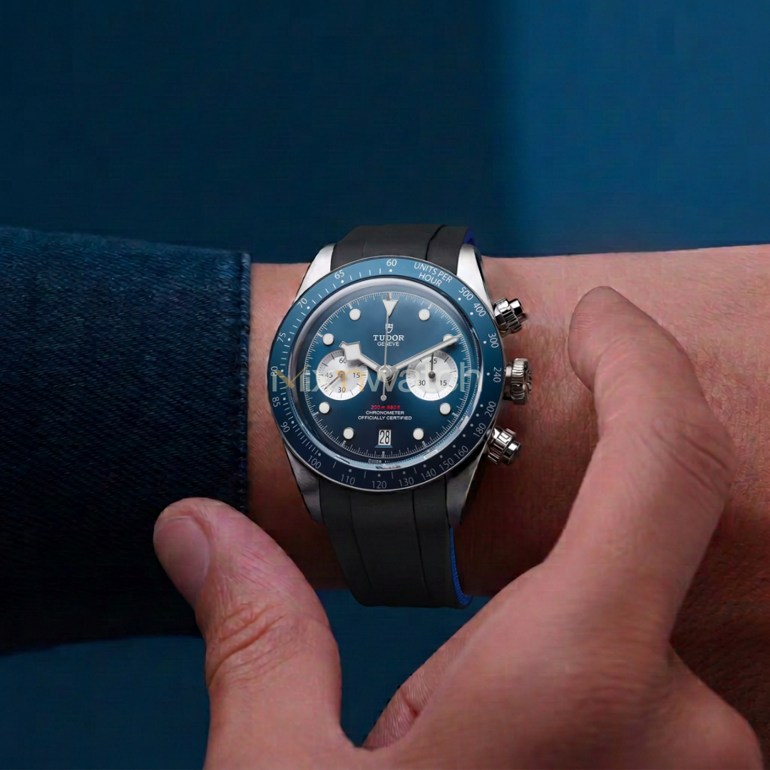 Tudor Black Bay Chrono 41 mm ile Uyumlu