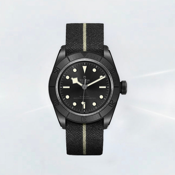 Rubber B Entegre Kauçuk Kayış | Tudor Black Bay Ceramic 41 mm Tudor Klipsi ile Uyumlu