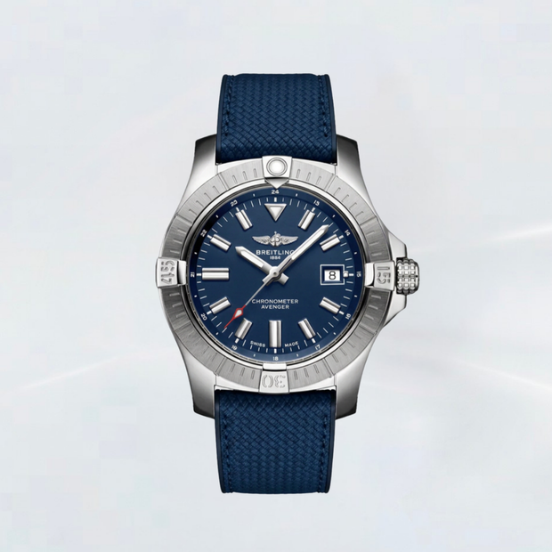 Rubber B Kauçuk Kayış | Breitling Avenger 43 mm ile Uyumlu