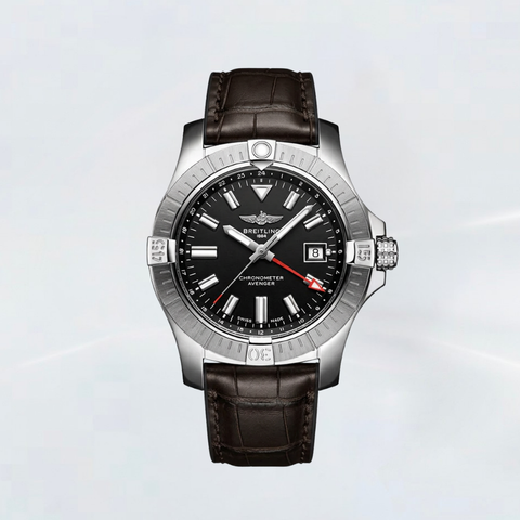 Rubber B Entegre Kauçuk Kayış | Breitling Avenger 45 mm ile Uyumlu