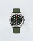 Rubber B Entegre Kauçuk Kayış | Breitling Chronomat 42 mm ile Uyumlu