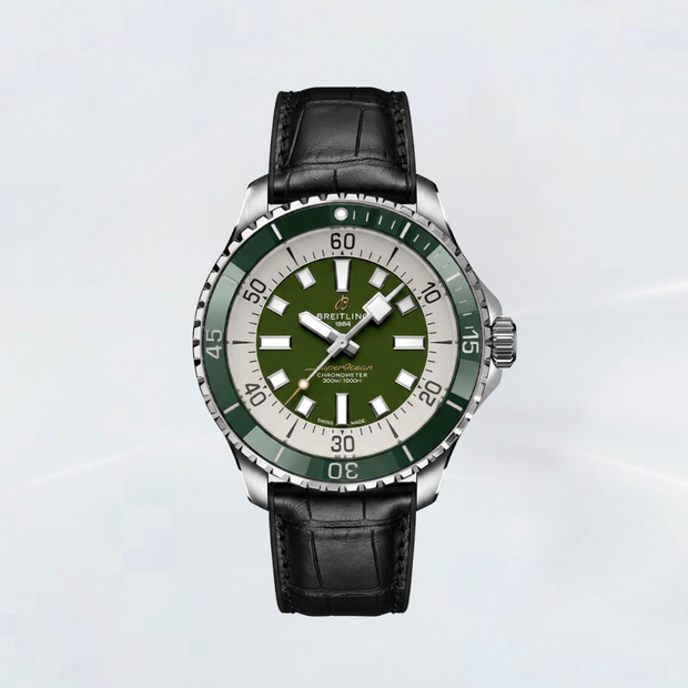 Rubber B Entegre Kauçuk Kayış | Breitling Superocean 44 mm ile Uyumlu