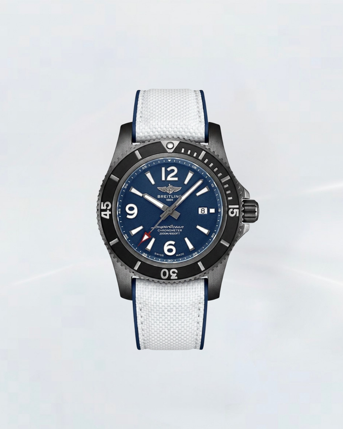 Rubber B Entegre Kauçuk Kayış | Breitling Superocean 46 mm ile Uyumlu