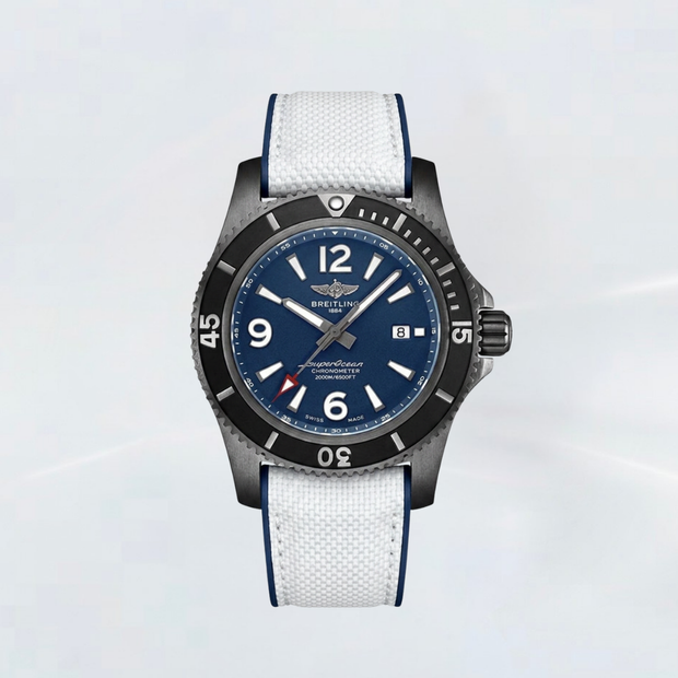 Rubber B Entegre Kauçuk Kayış | Breitling Superocean 46 mm ile Uyumlu