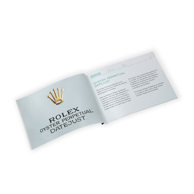 Rolex Booklet · Datejust
