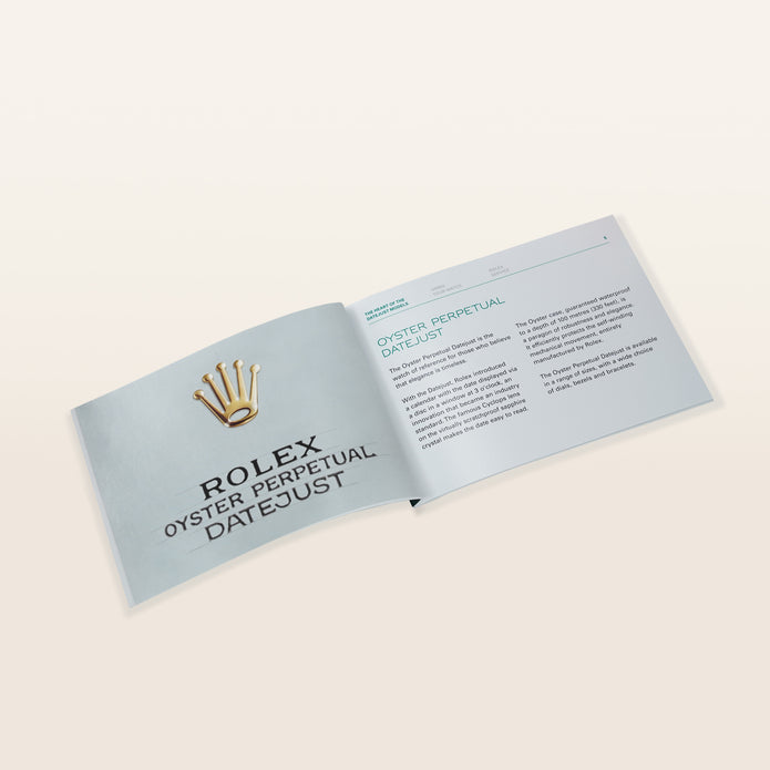Rolex Booklet · Datejust