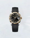 Rubber B Entegre Kauçuk Kayış | Rolex Datejust 36 mm (Ref: 126***) ile Uyumlu