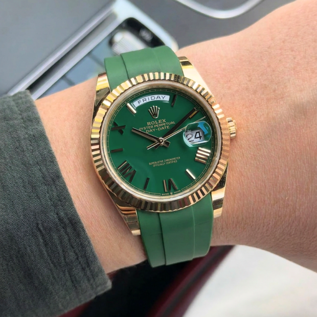 Day-Date 40 mm (Ref;228*** ) ile Uyumlu Kayış