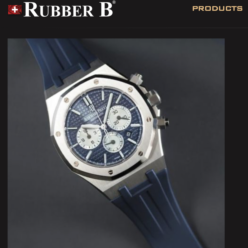 Rubber B Entegre Kauçuk Kayış | Audemars Piguet 41 mm