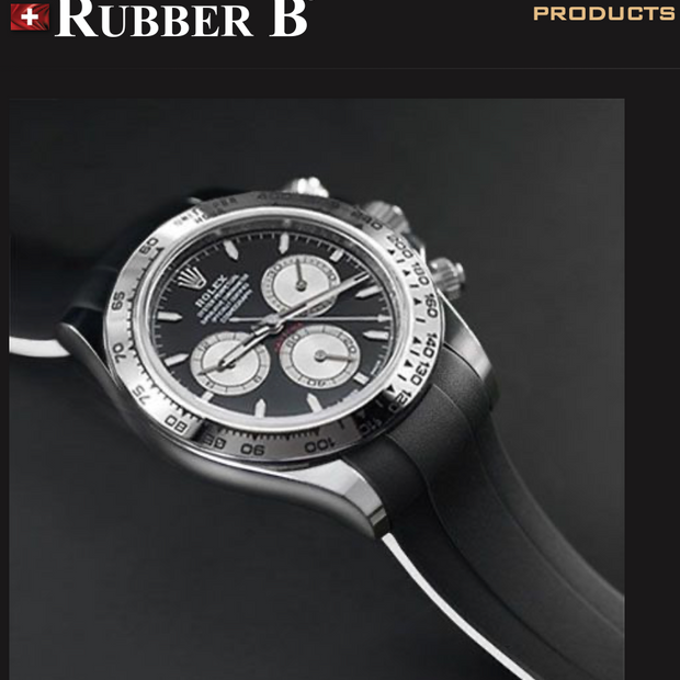 Rubber B Entegre Kauçuk Kayış | Cosmograph Daytona