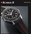 Rubber B Entegre Kauçuk Kayış | Omega Seamaster Planet Ocean