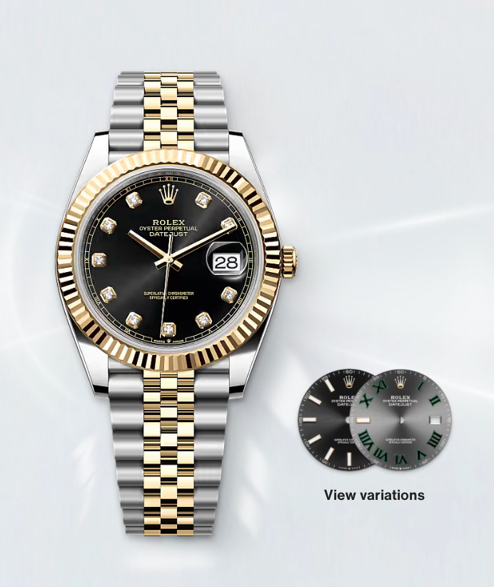 Rubber B Entegre Kauçuk Kayış | Datejust 41 ( 126331/12633/126334 ) ile Uyumlu