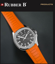 Rubber B Entegre Kauçuk Kayış | Patek Philippe Aquanaut 5164A Patek Klipsi ile Uyumlu
