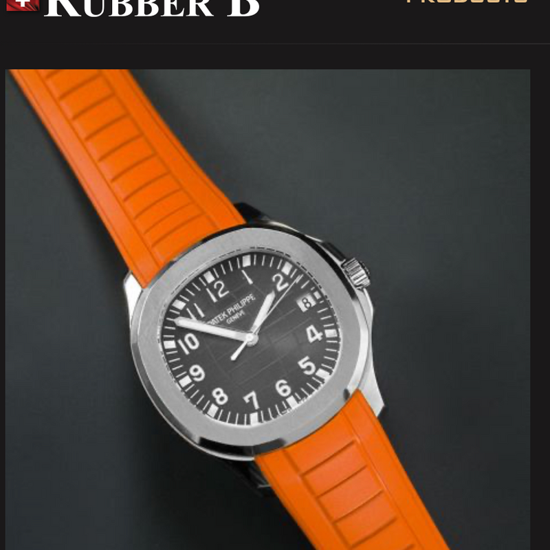 Rubber B Entegre Kauçuk Kayış | Patek Philippe Aquanaut 5164A Patek Klipsi ile Uyumlu