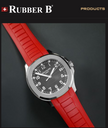 Rubber B Entegre Kauçuk Kayış | Patek Philippe Aquanaut 5164R Tang Buckle Uyumlu