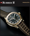 Rubber B Entegre Kauçuk Kayış | Patek Philippe Aquanaut 5167A Patek Klipsi ile Uyumlu