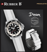 Rubber B Universal Kauçuk Kayış | 22 mm Lug Aralığına Uyumlu