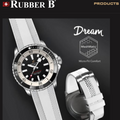 Rubber B Universal Kauçuk Kayış | 22 mm Lug Aralığına Uyumlu