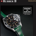 Rubber B Entegre Kauçuk Kayış | Rolex GMT-Master (Non-Ceramic) ile Uyumlu