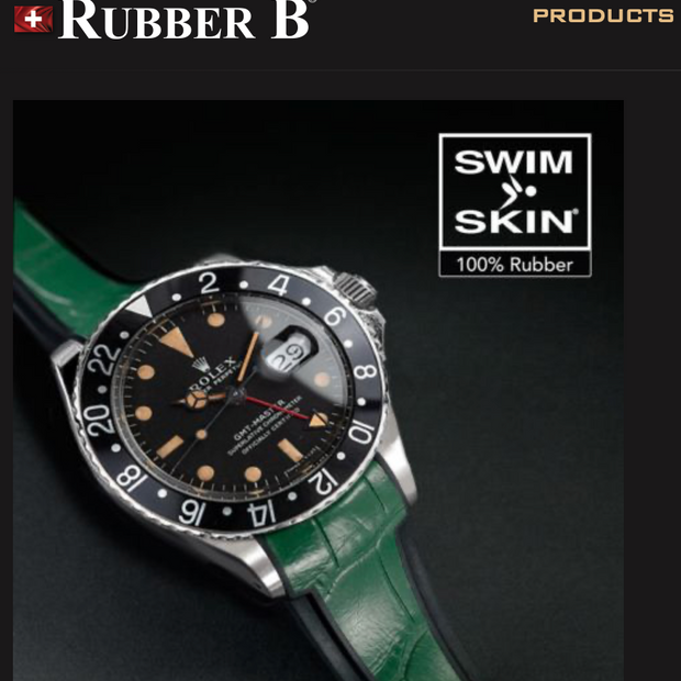 Rubber B Entegre Kauçuk Kayış | Rolex GMT-Master (Non-Ceramic) ile Uyumlu