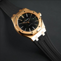 deneniyor- Rubber B Entegre Kauçuk Kayış | Audemars Piguet Royal Oak 41 mm Deri Kayışlı ile Uyumlu