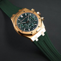 deneniyor- Rubber B Entegre Kauçuk Kayış | Audemars Piguet Royal Oak 41 mm Deri Kayışlı ile Uyumlu