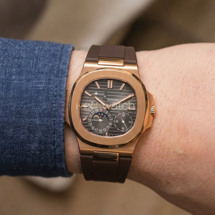 Patek Nautilus 5712 ile Uyumlu Kayış