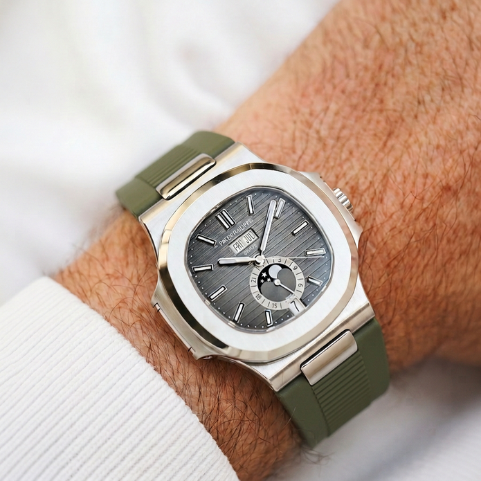 Patek Nautilus 5726A ile Uyumlu Kayış