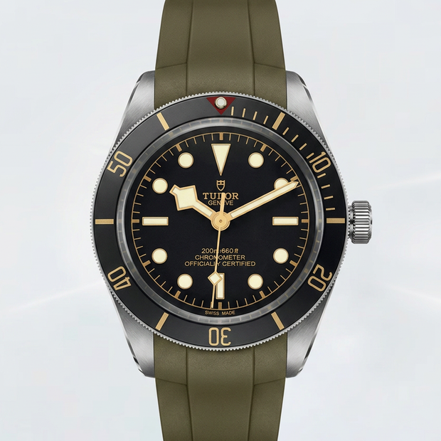 Rubber B Kauçuk Kayış | Tudor Black Bay 58 ile Uyumlu